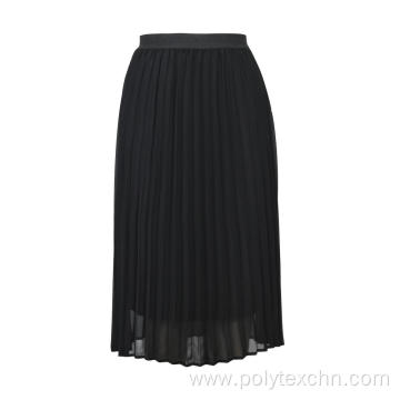 Vintage Mesh Lace Pleated Skirt